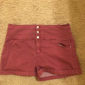 Tinsleltown HIGH WAISTED Jean Shorts